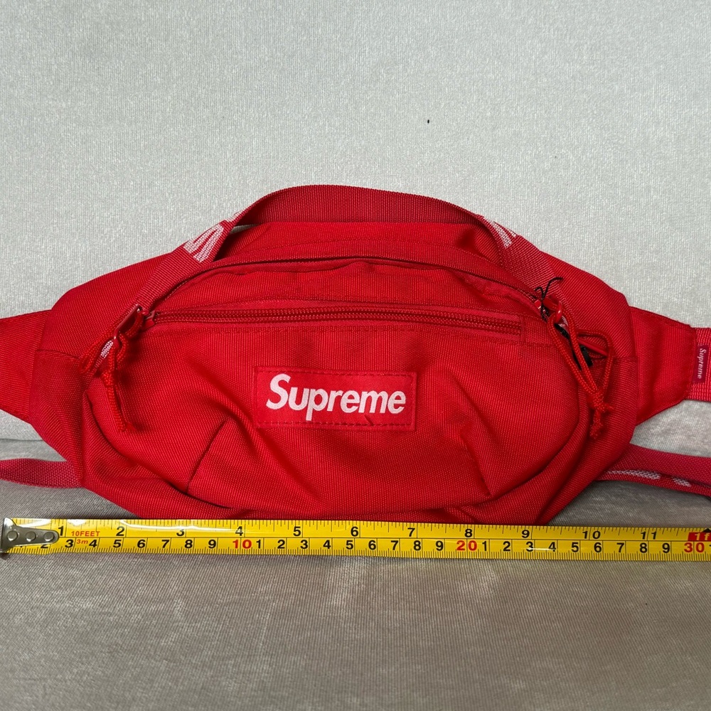 Supreme Red Waist Bag